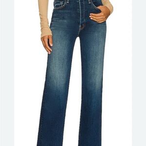MOTHER Dark Blue Flare Jeans